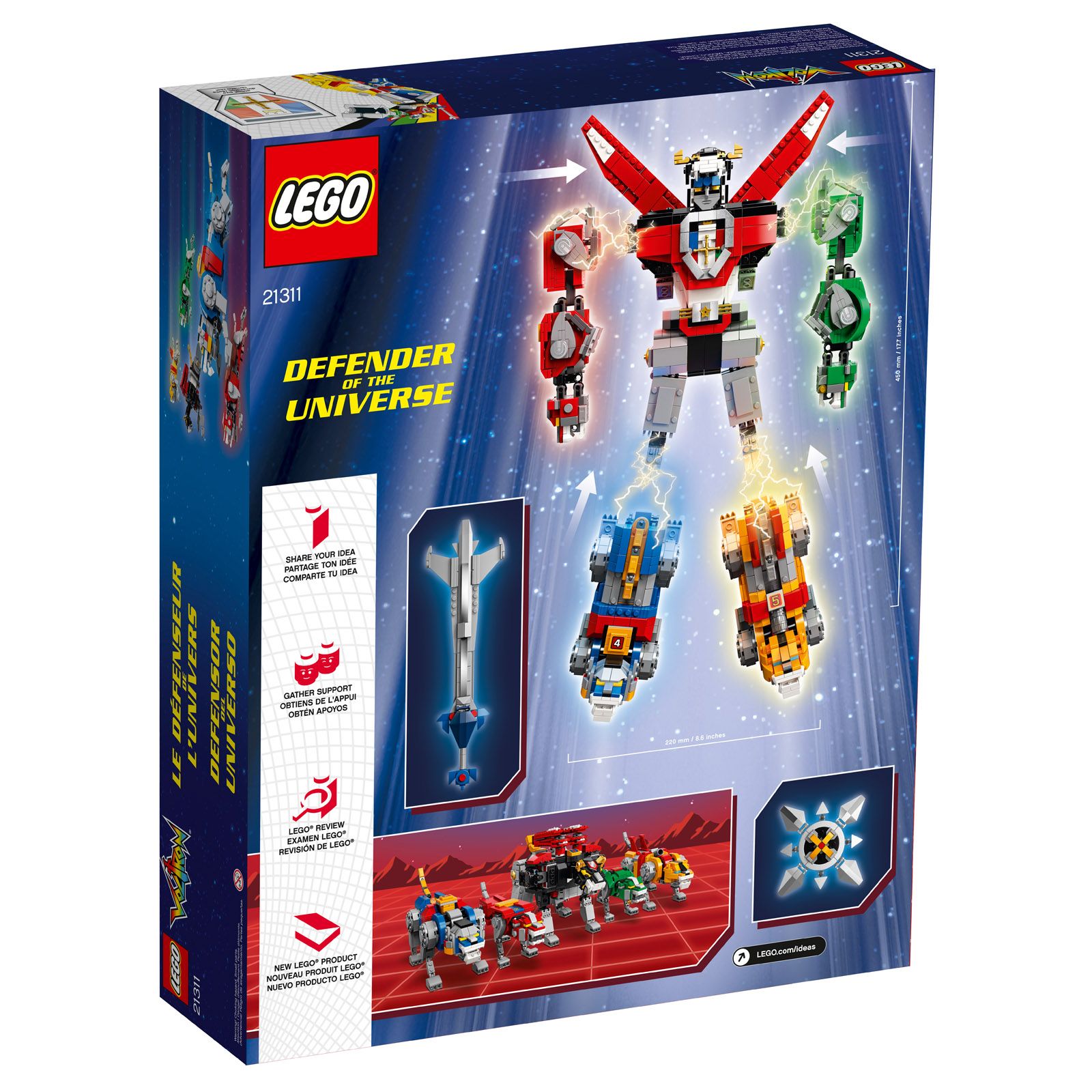 Voltron Legendary Defender Is The MustHave LEGO Set of 2018