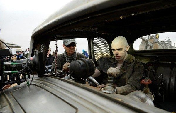 Mad Max Behind the Scenes Nicholas Hoult