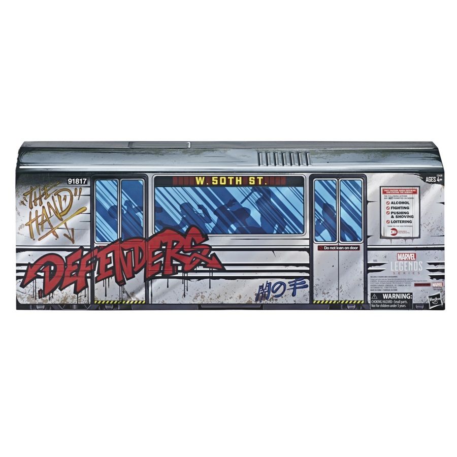 Marvel Legends Defenders subway