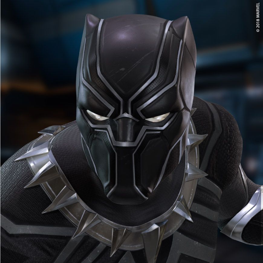 Marvel Powers United VR Black Panther Closeup