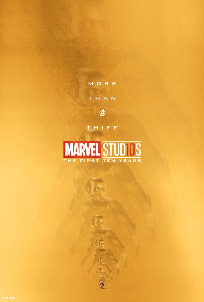 Marvel Studios 10th Anniversary Ant-Man Poster