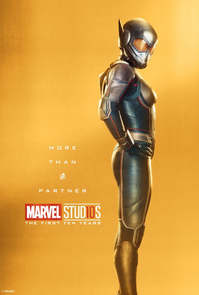 Marvel Studios 10th Anniversary Wasp Poster