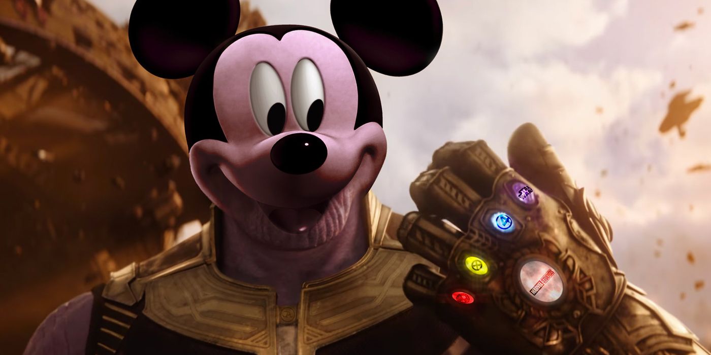 Mickey Mouse as Thanos Disney