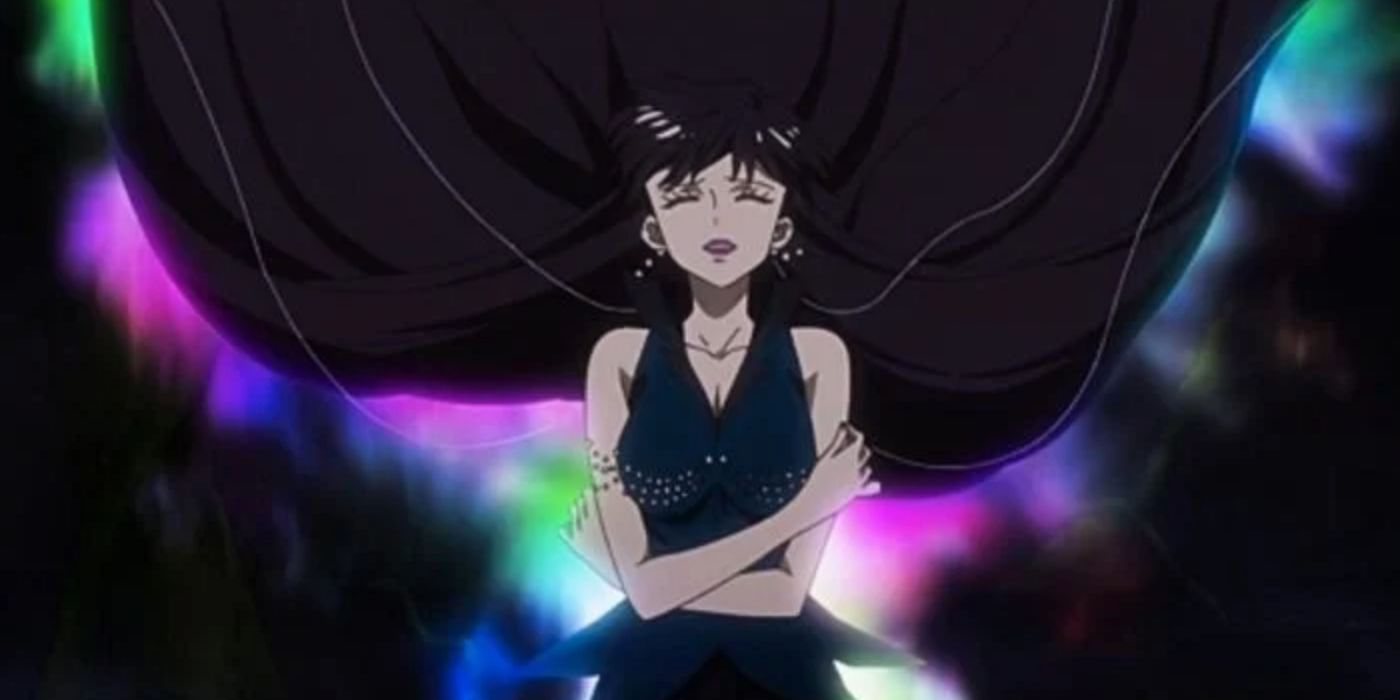 Mistress 9 transforms in Sailor Moon Crystal