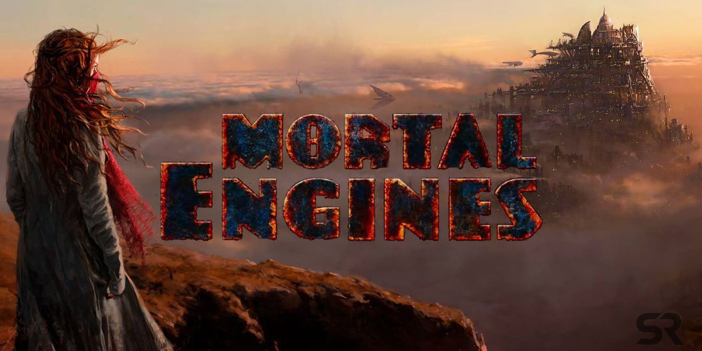 Mortal Engines concept art and logo