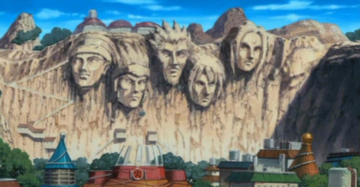 Naruto Hokage Monument