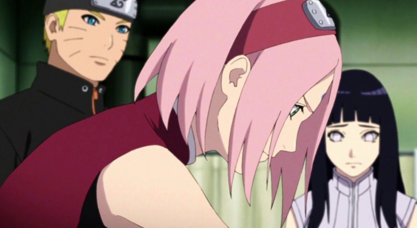 Naruto Sakura and Hinata
