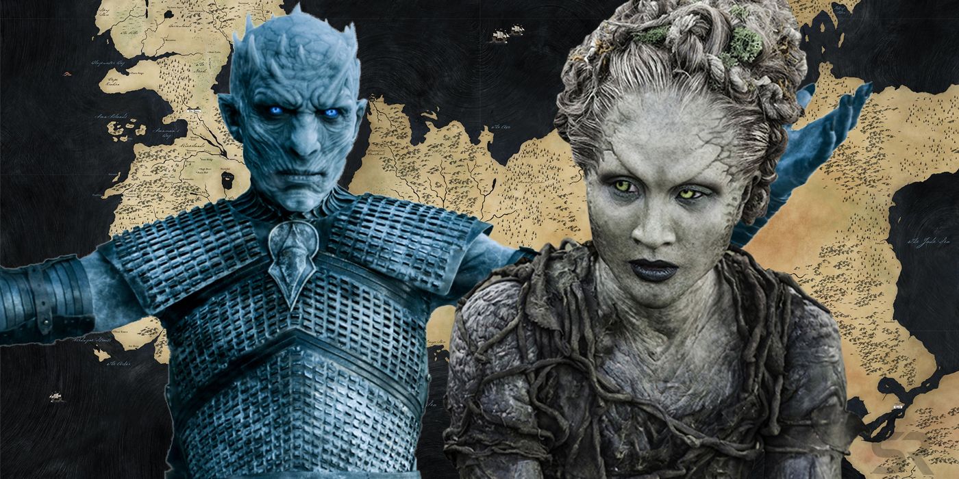 Night King and Children of the Forest in Game of Thrones
