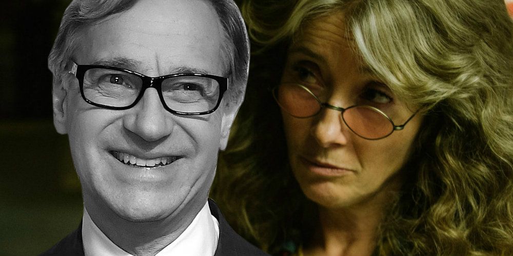 Paul Feig and Emma Thompson