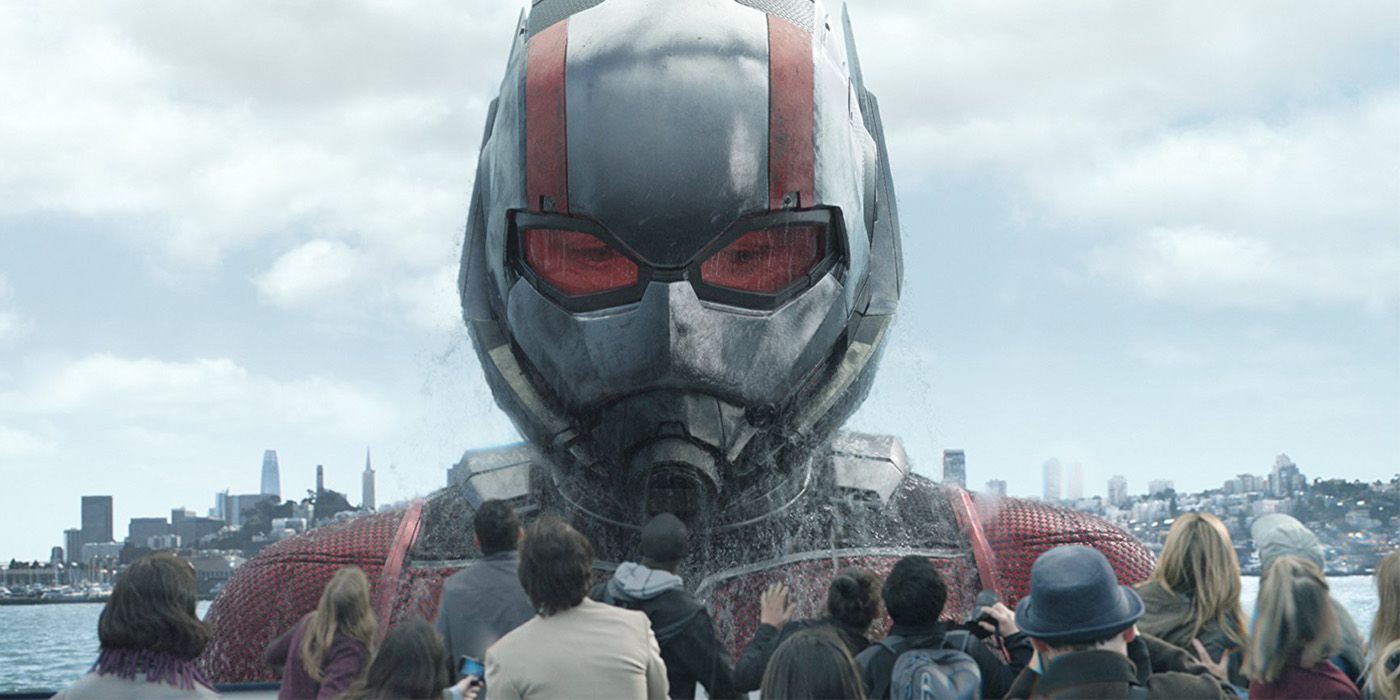 Paul Rudd as Giant-Man in Ant-Man and the Wasp