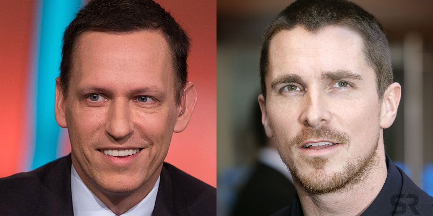 Peter Thiel and Christian Bale