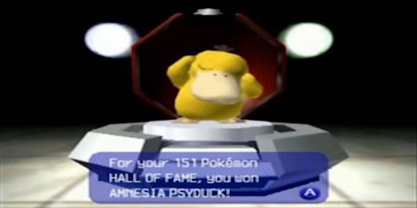 Pokemon Stadium Amnesia Psyduck
