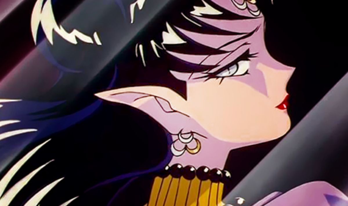 Queen Nehelenia in Original Sailor Moon Anime