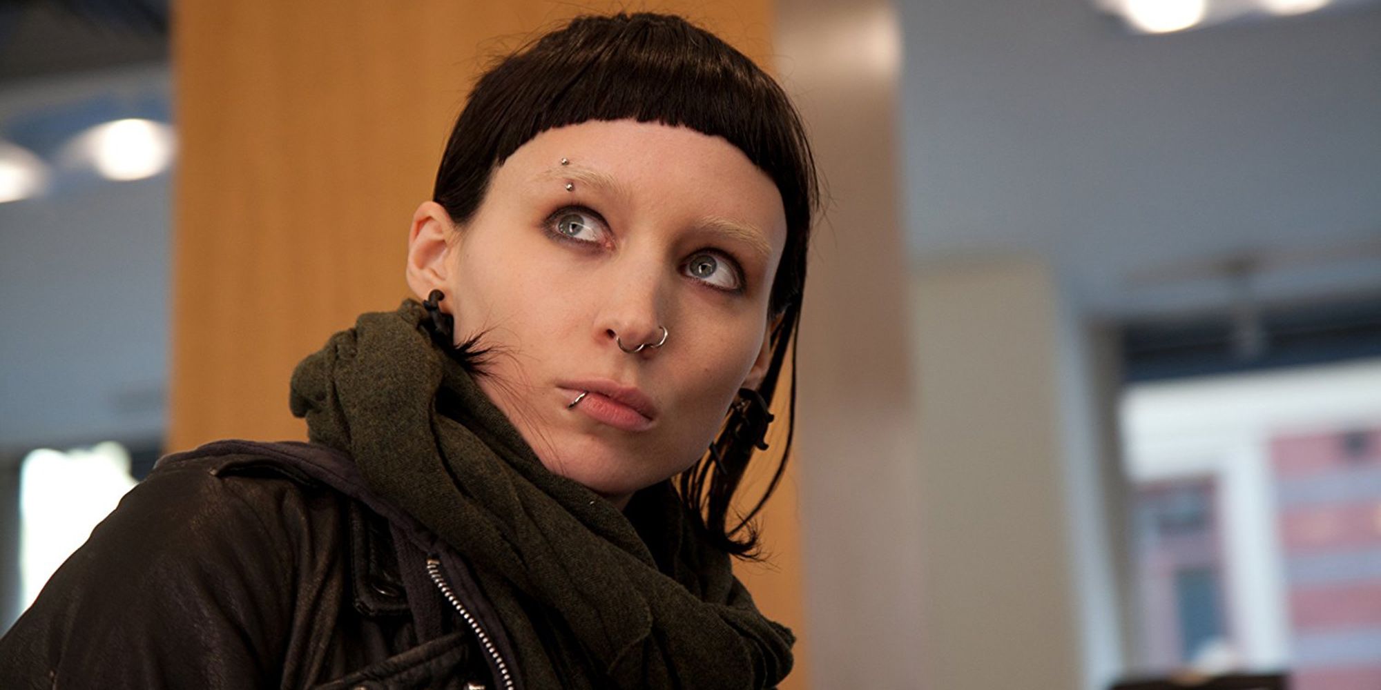Lisbeth Salander in The Girl with the Dragon Tattoo