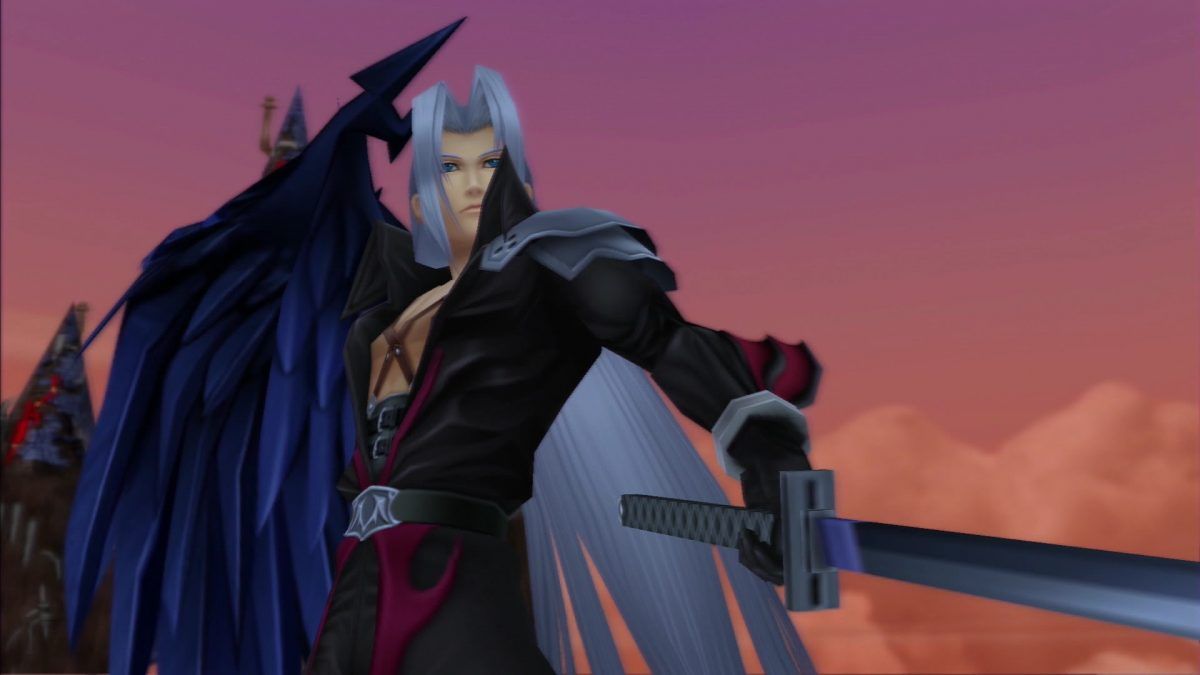 Sephiroth Kingdom Hearts model