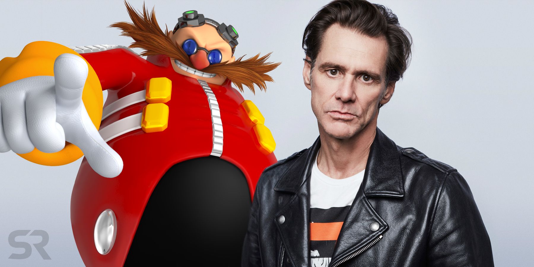 Suposta imagem de Jim Carrey como Dr Robotnik em Sonic: O Filme