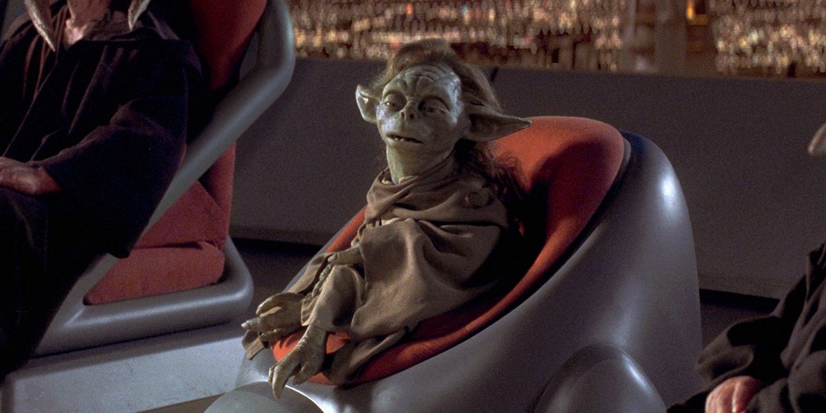 Star Wars Episode I Master Yaddle on the Jedi Council