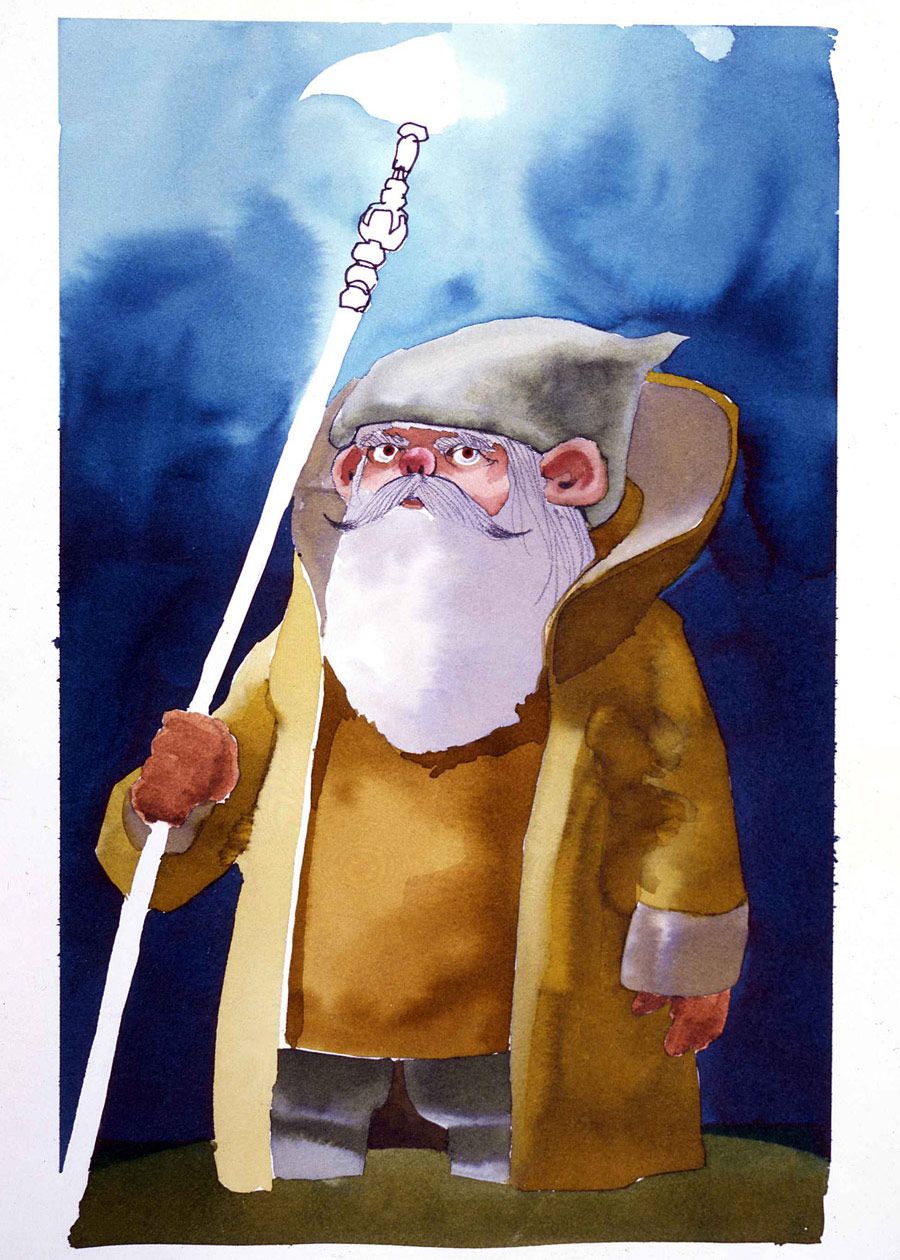 Star Wars early Yoda concept art