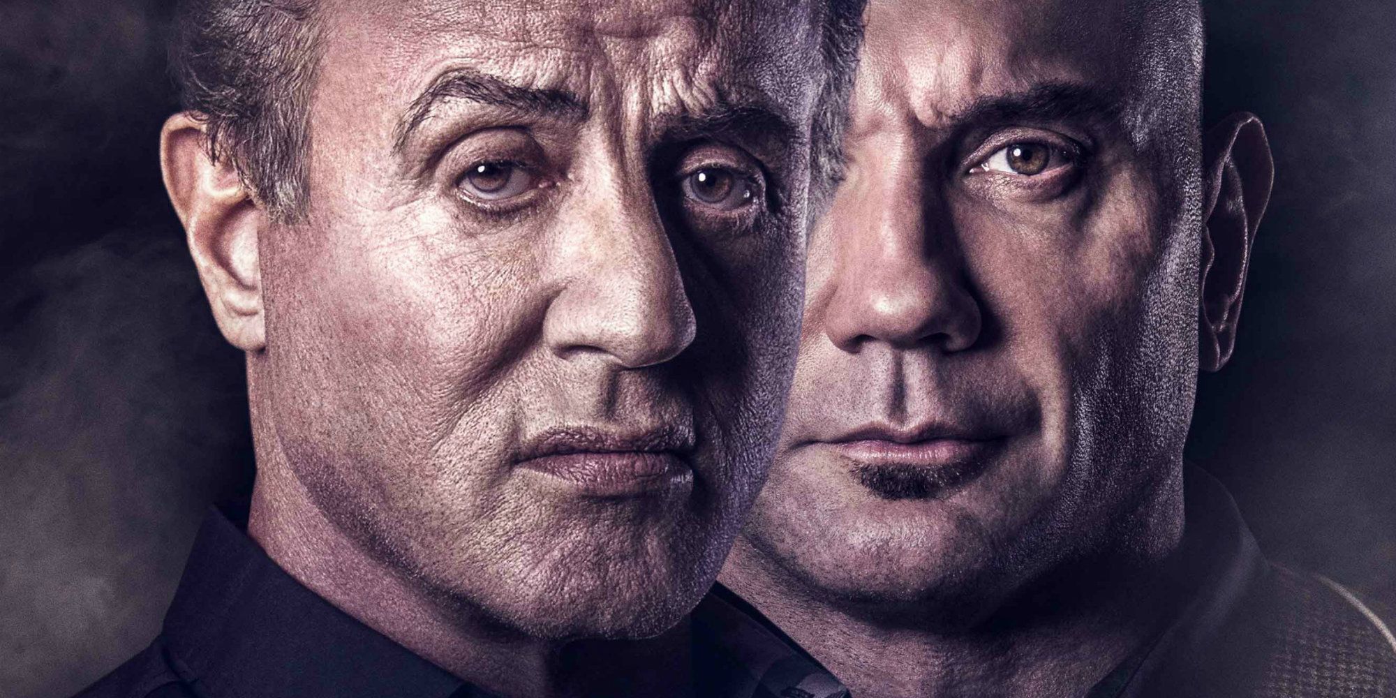 Sylvester Stallone and Dave Bautista in Escape Plan 2 poster