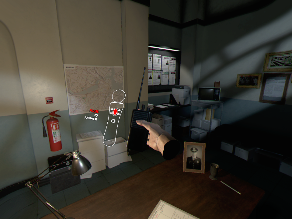 The Exorcist Legion VR Walkie Talkie