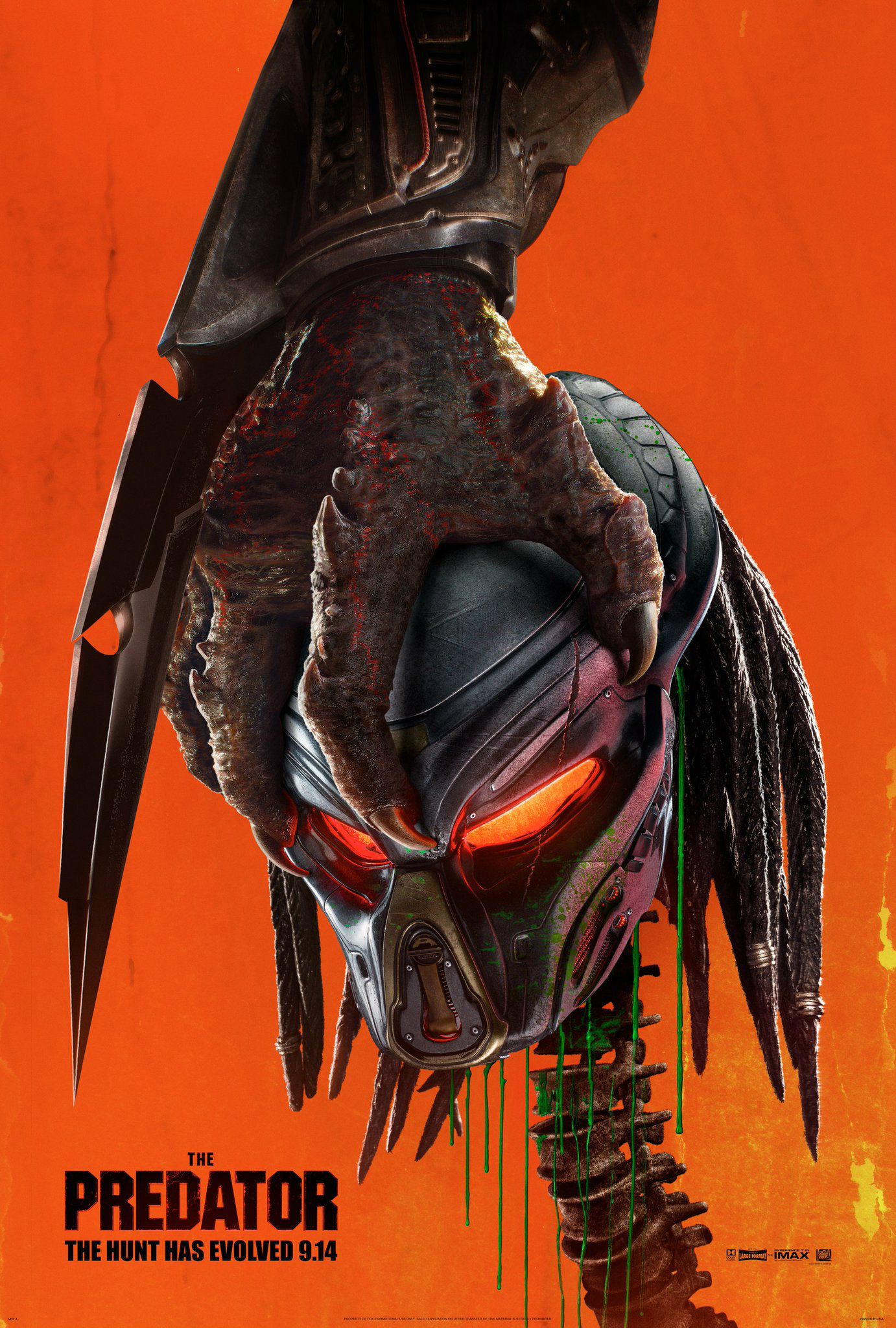 The Predator 2018 poster