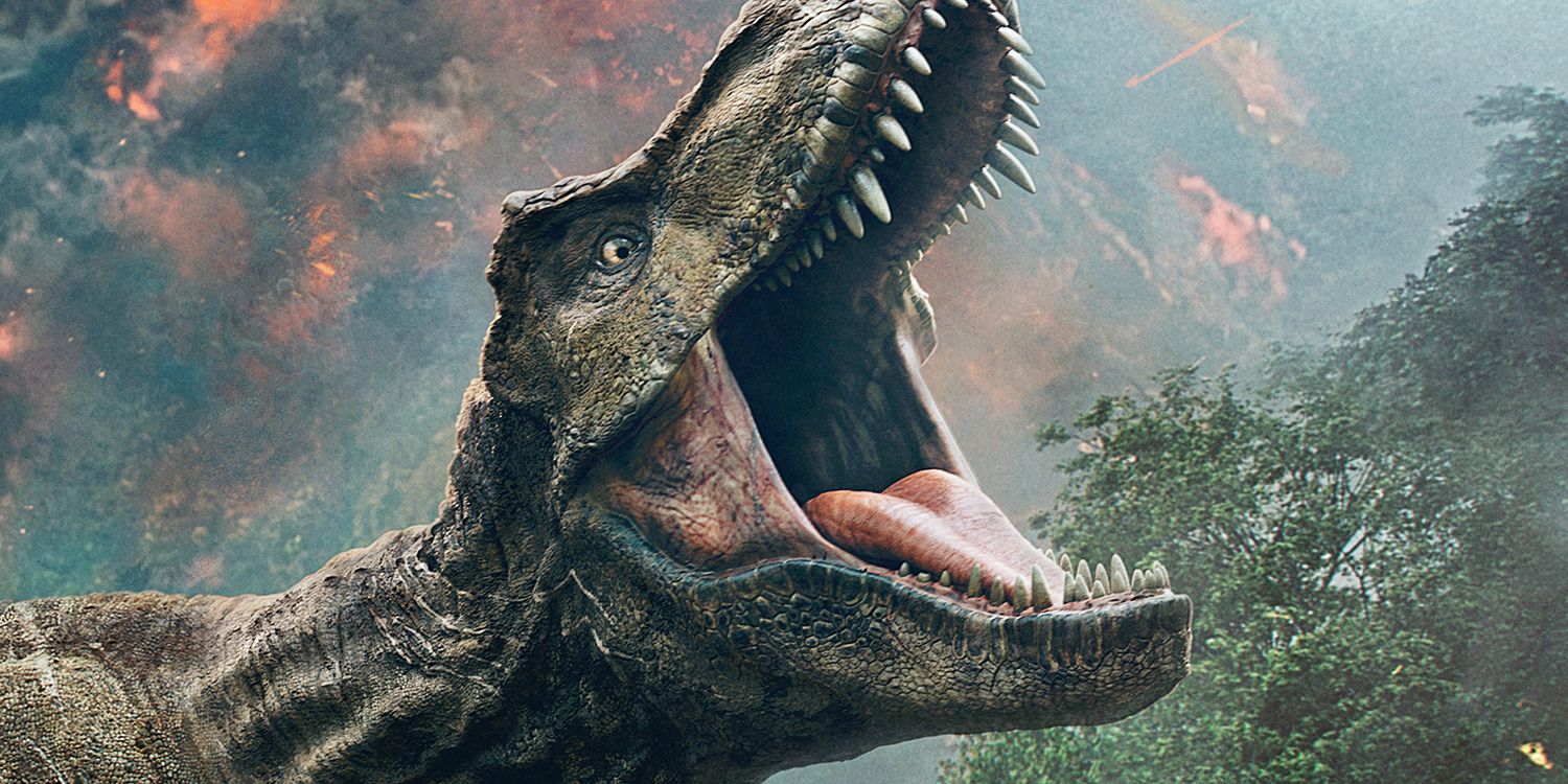 The T-Rex in Jurassic World Fallen Kingdom