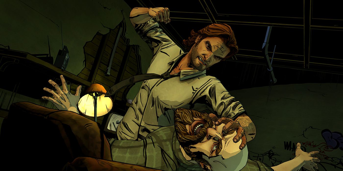 A screenshot from The Wolf Among Us