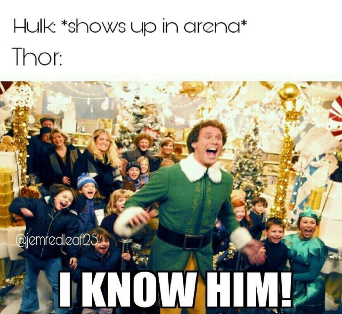 Thor and Elf Meme