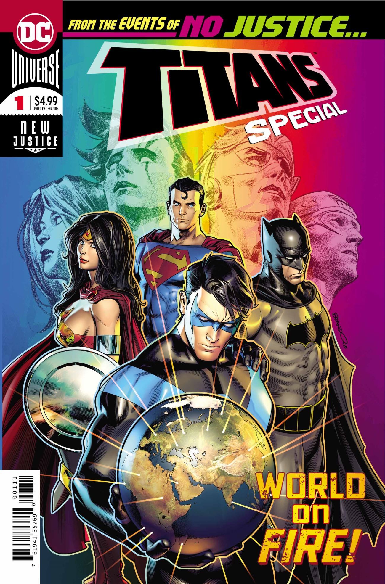 Titans Special Comic Cover