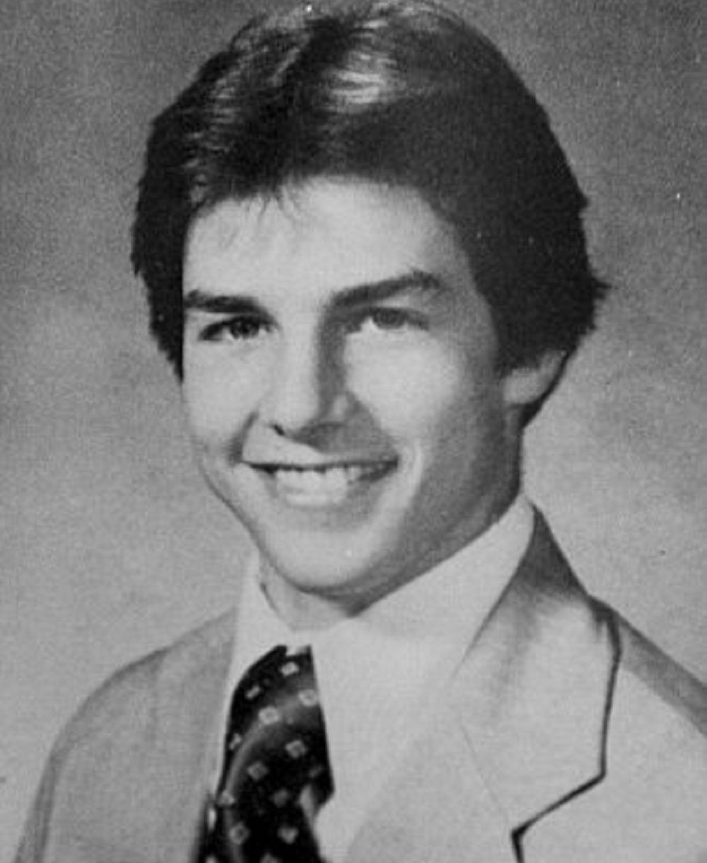 Tom Cruise as a teenager in 1980