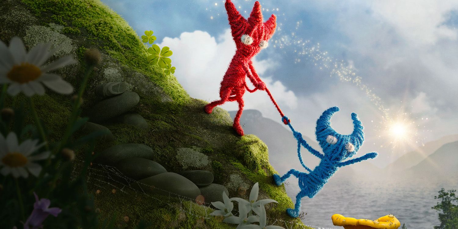 Unravel Two gameplay