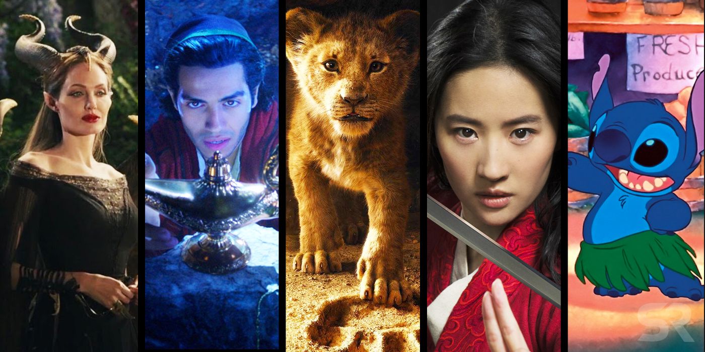All Disney live-action remakes upcoming, planned and released