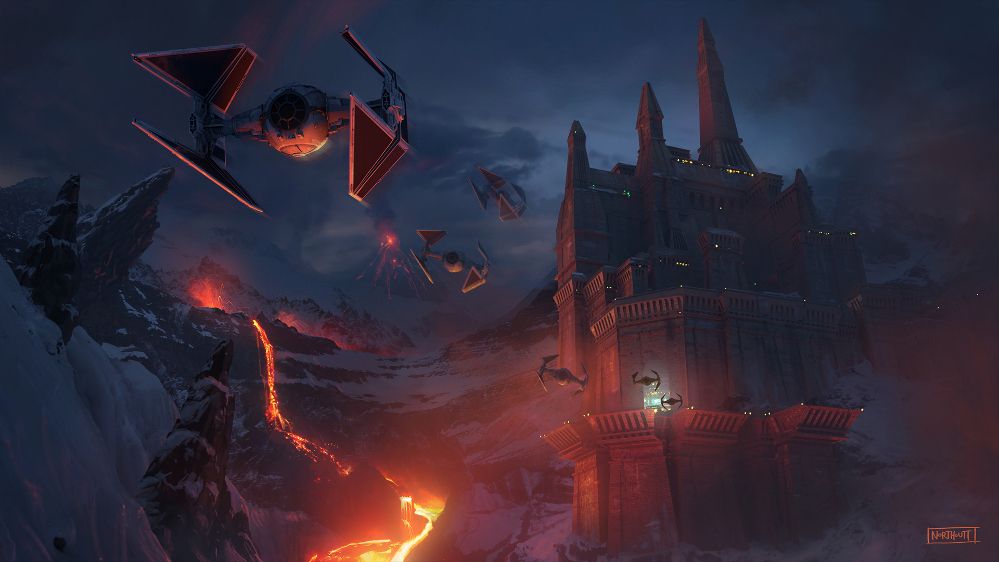 Vader&rsquo;s Castle in The Force Awakens