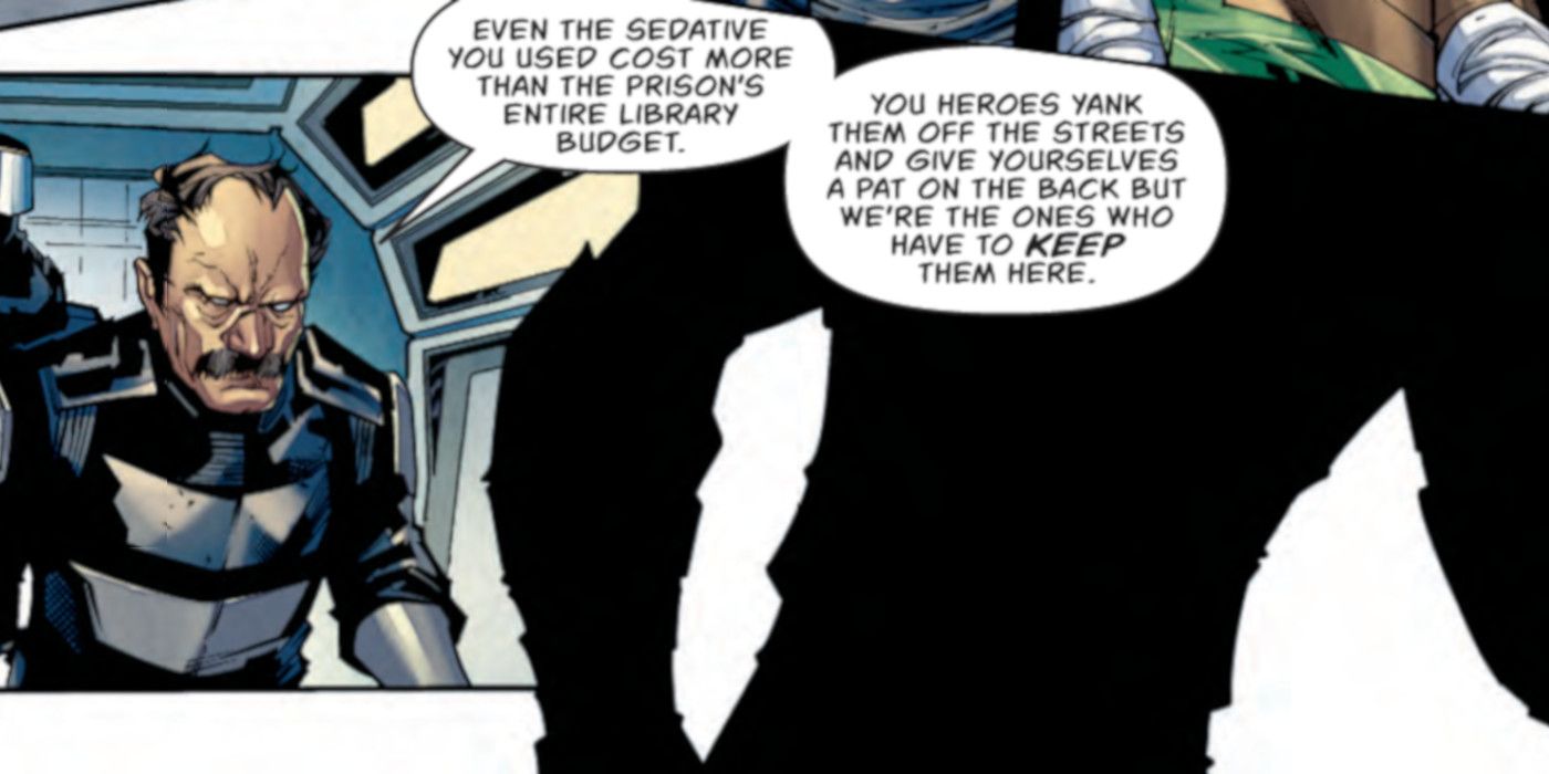 Warden from Green Arrow #42