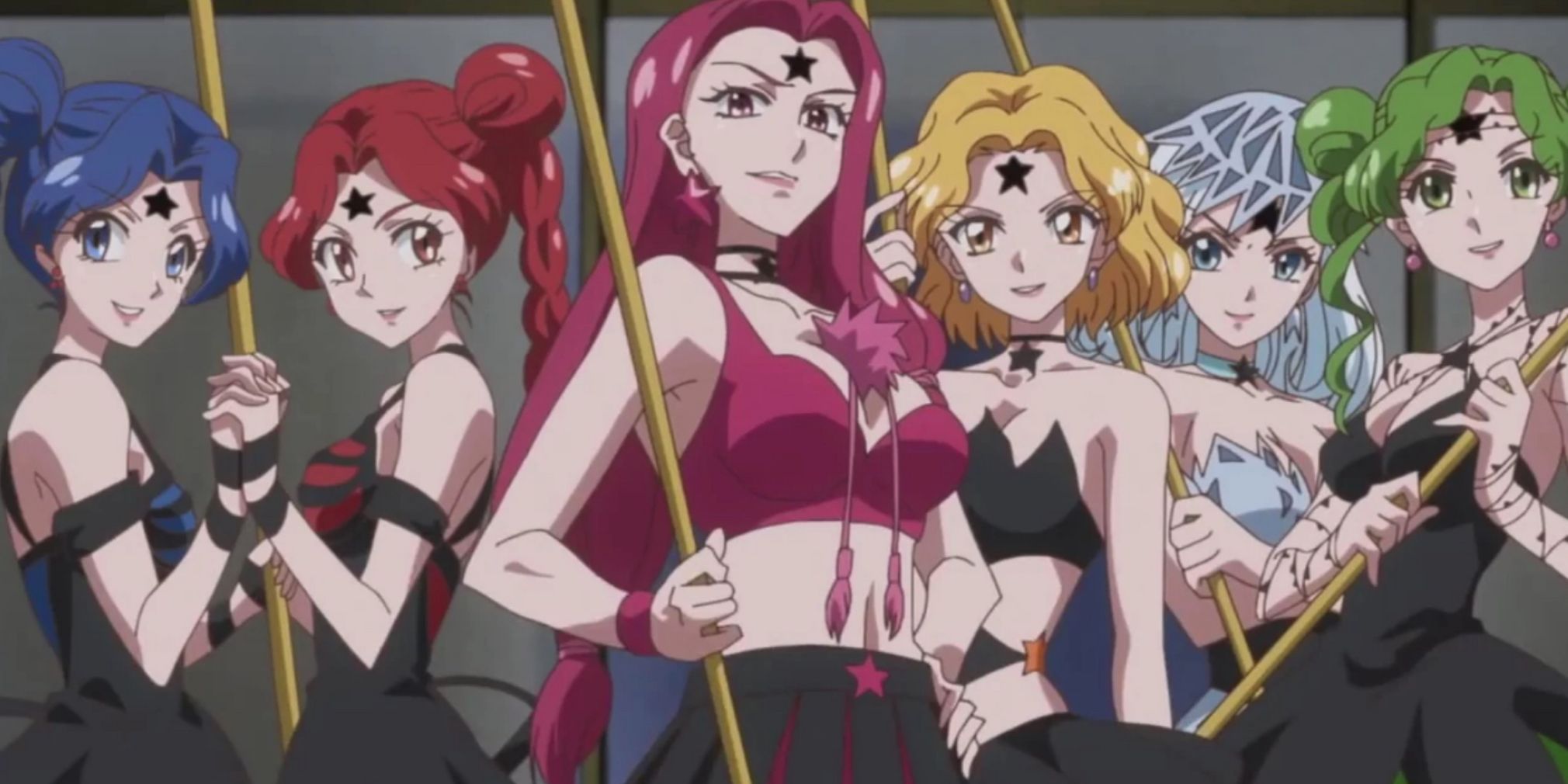 Witches 5 stand united in Sailor Moon Crystal
