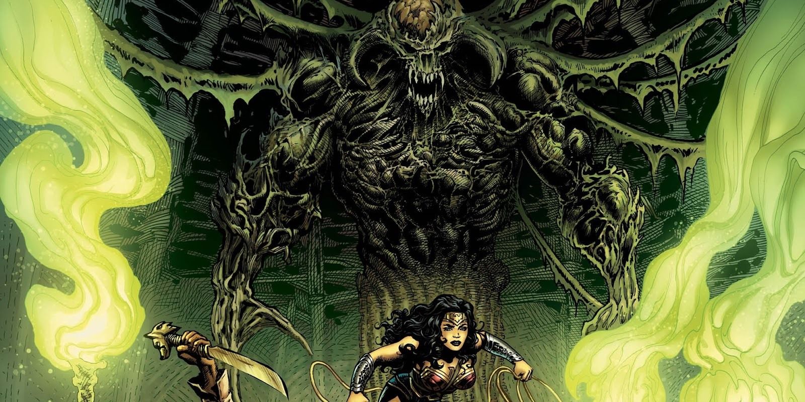 Wonder Woman Comic Urzkartaga Tree