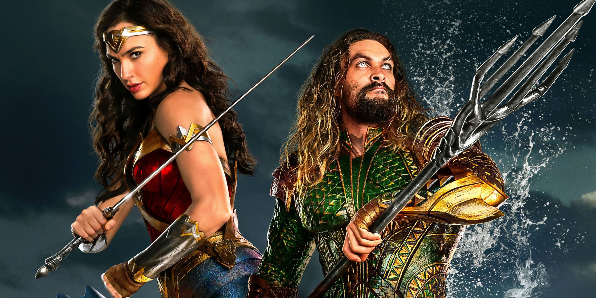 Wonder Woman and Aquaman from the DCU