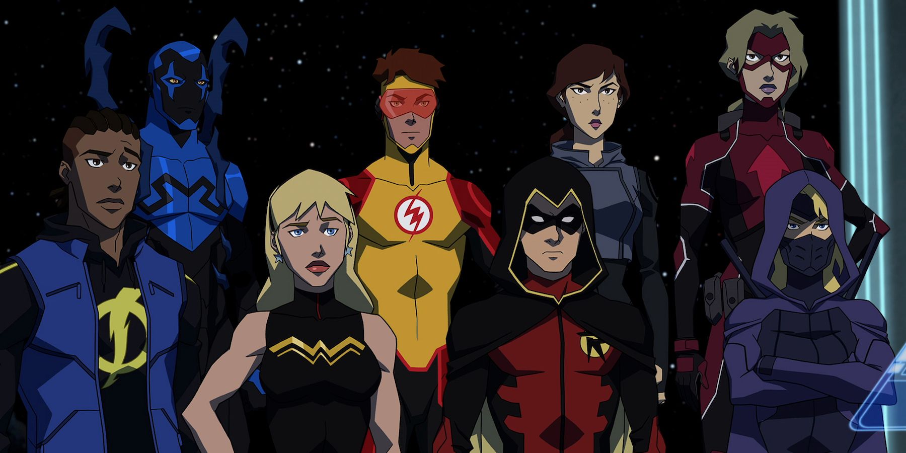 Young Justice Season 3 Outsiders Team Cropped