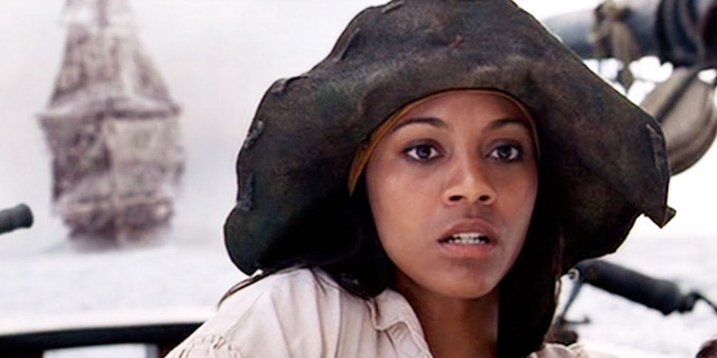 Zoe Saldana Priates of the Caribbean