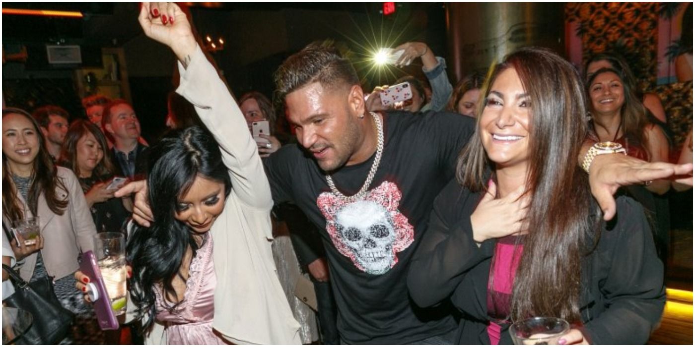 Snooki, Ronnie, and Deena on Jersey Shore