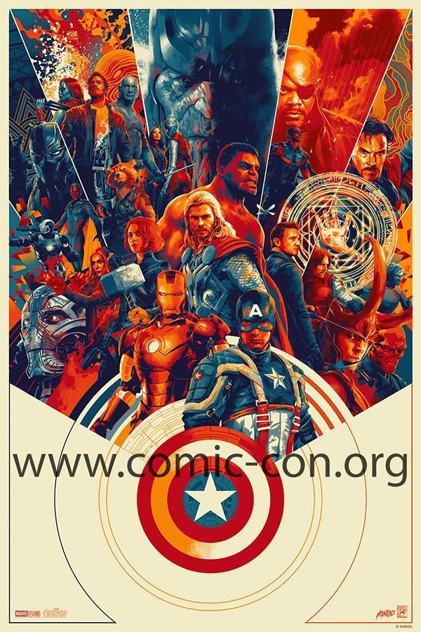 SDCC MCU 10th Anniversary Poster