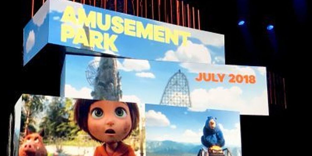 The first look at Amusement Park, later renamed Wonder Park