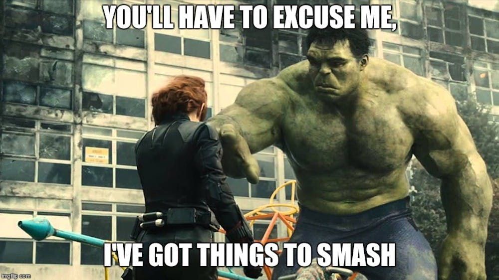 Hulk things to smash meme
