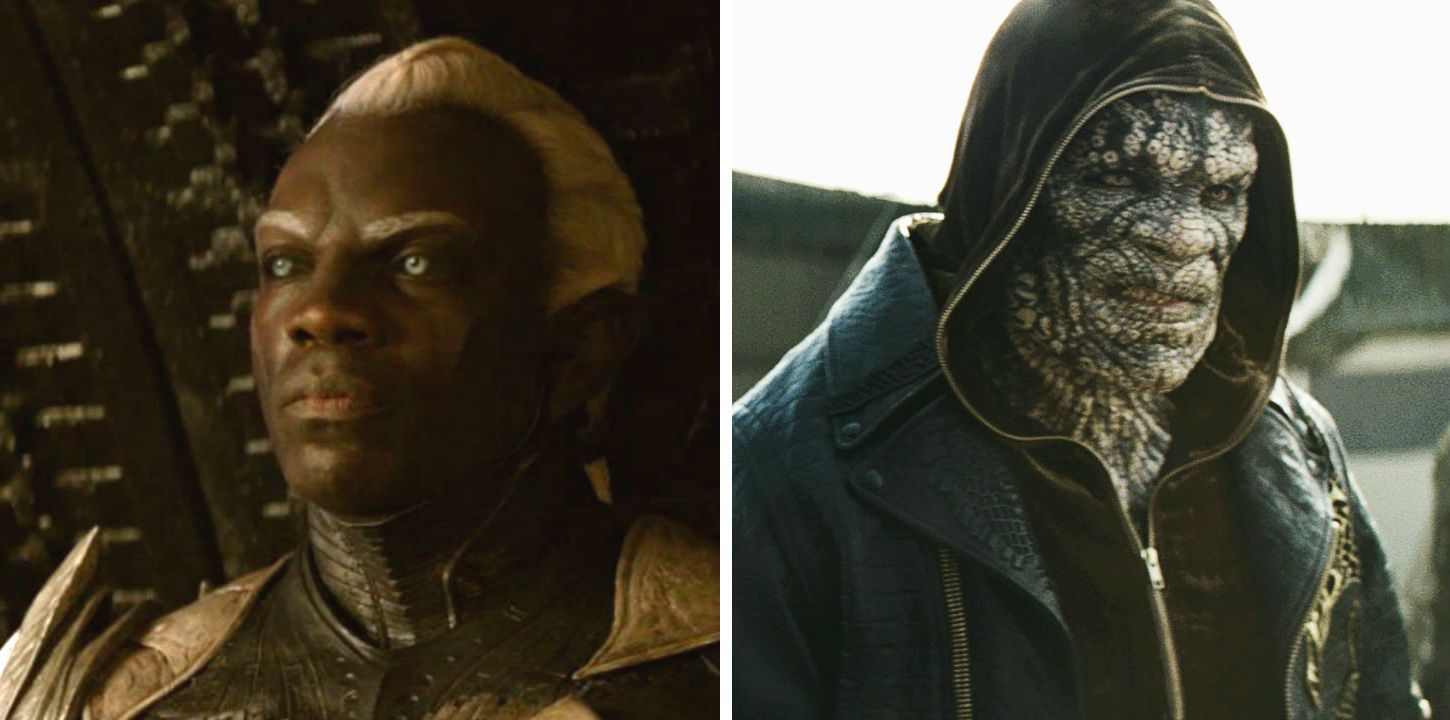 Adewale Akinnuoye-Agbaje in Thor 2 and Suicide Squad