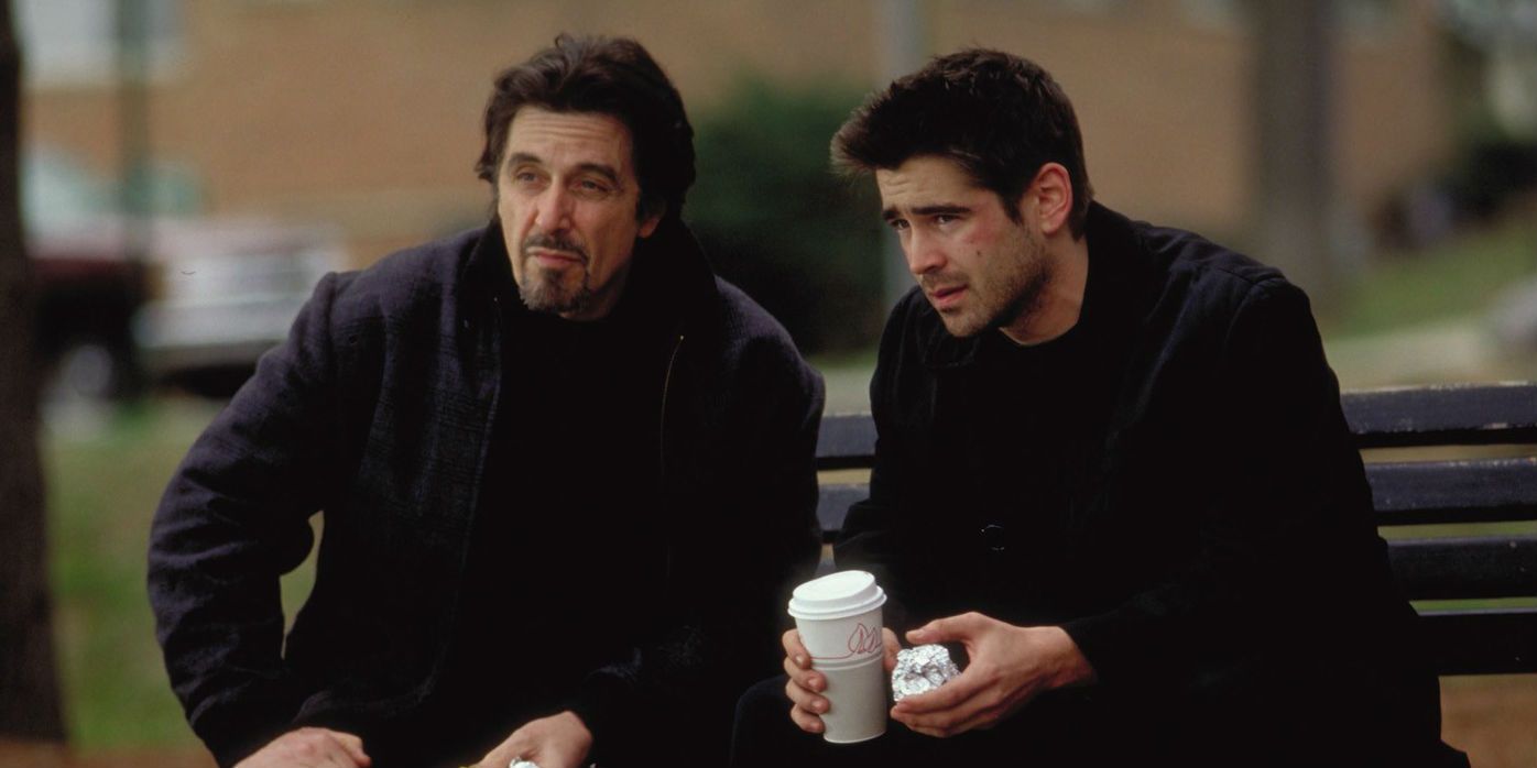 Al Pacino and Colin Farrell in The Recruit
