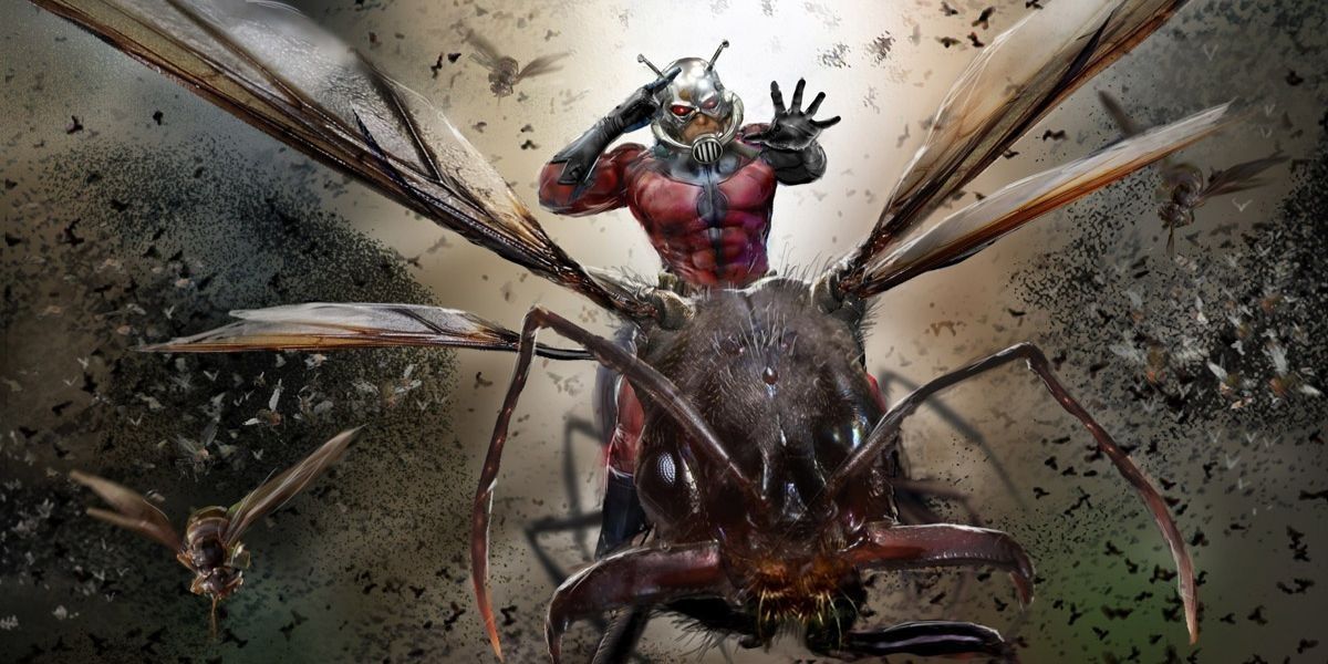 Ant-Man Riding Ant