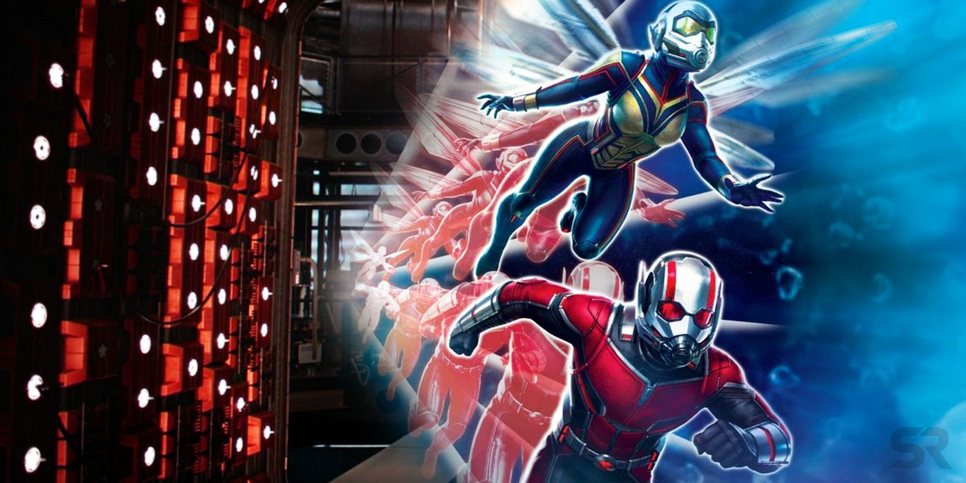 Ant-Man and the Wasp Growing from Quantum Tunnel