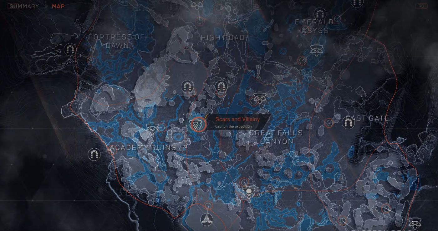 Anthem Game Map