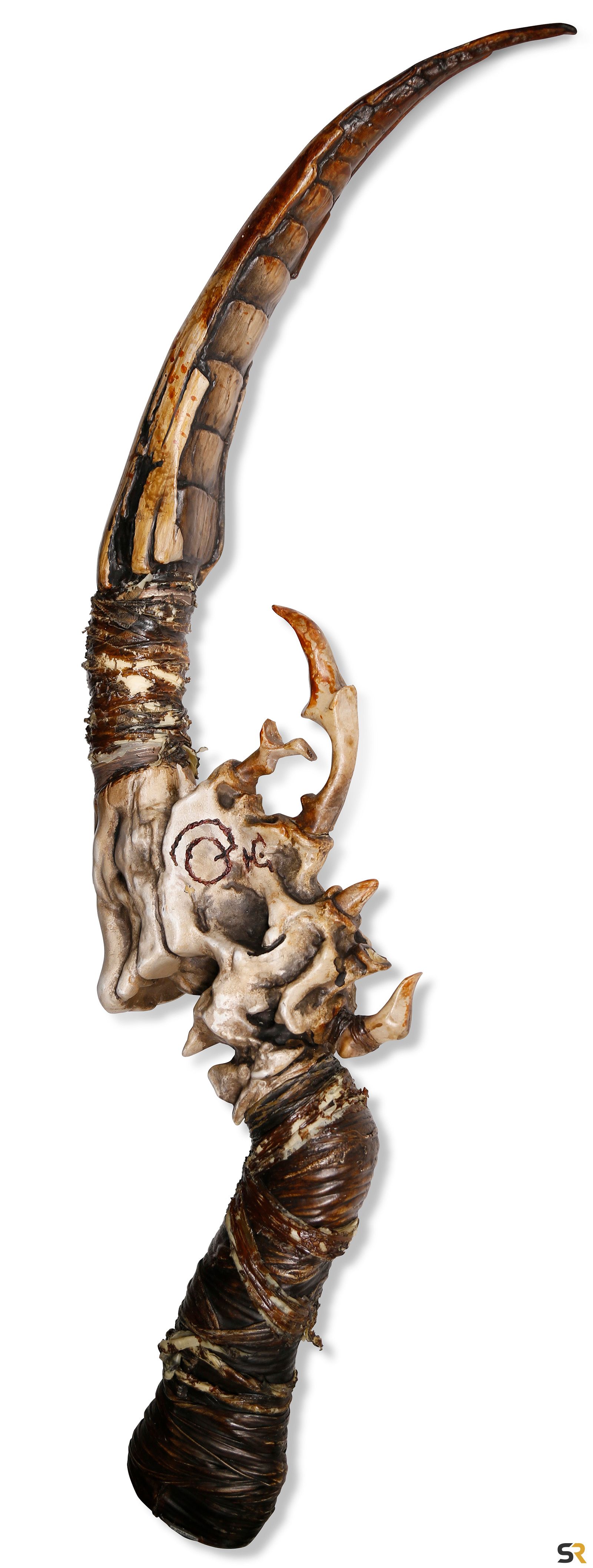Ape Curved Bone Blade Knife Exclusive