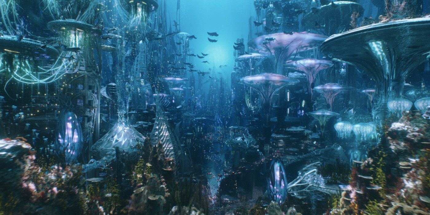 Kingdom of Atlantis as seen in Aquaman